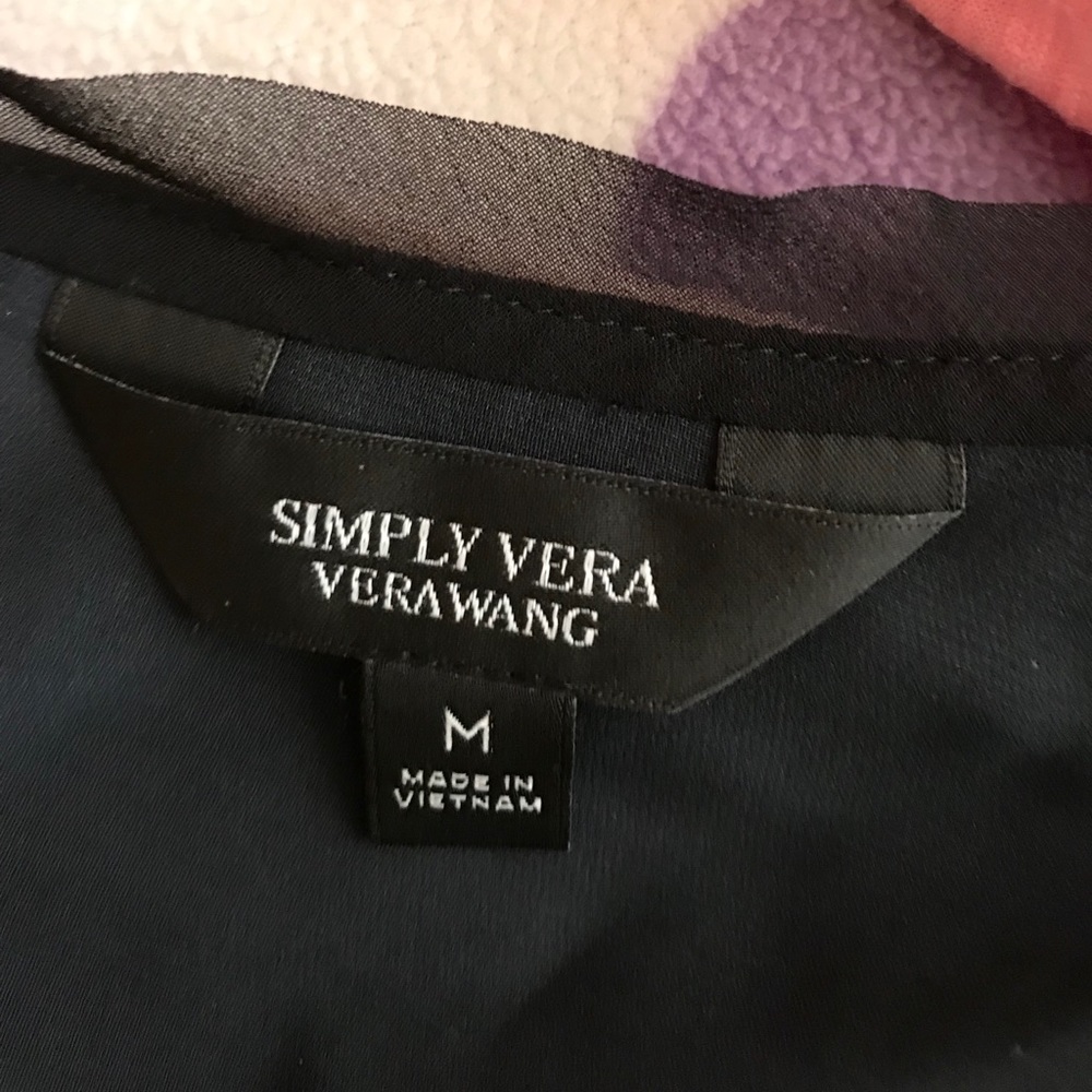 Vera wang two tone blouse - Picture 4 of 15